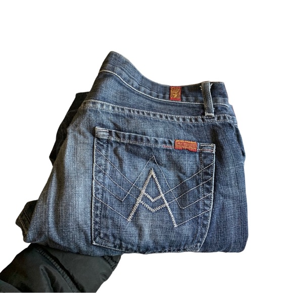 Blue 7 For All Mankind Mens Jeans - Picture 9 of 12